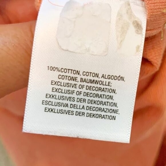 Akemi & Kin Peach Embroidered Beaded Bohemian Beaded Crew Neck Long Sleeve Shirt - Picture 9 of 10